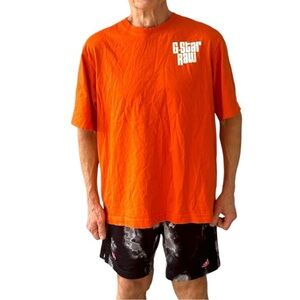 G-Star Bold Orange Short Sleeve Tee